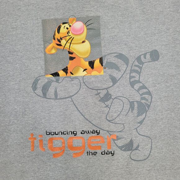 Vintage Y2K Winnie-The-Pooh Shirt Womens 2XL 24x26 Gray - Picture 9 of 16